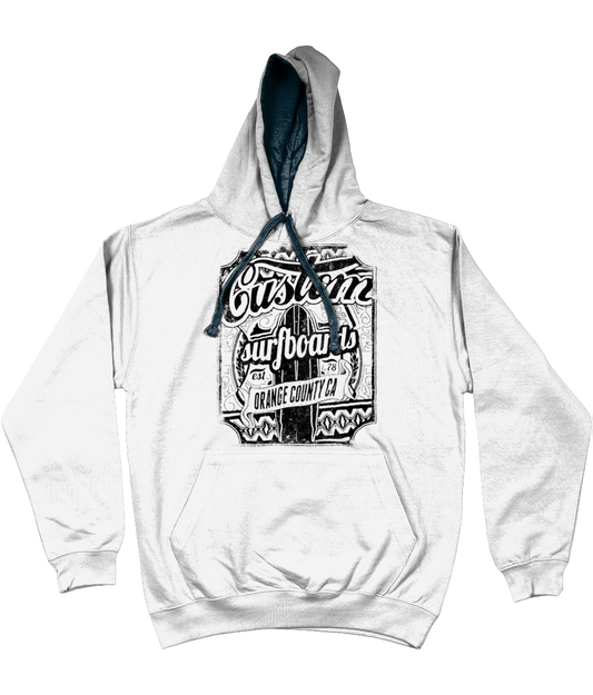 Custom Surfboards - AWDis Varsity Hoodie