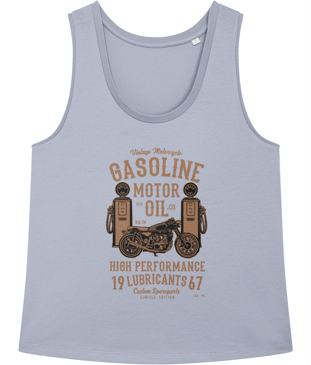 Gasoline Motor Oil - Stella Minter Ladies Vest