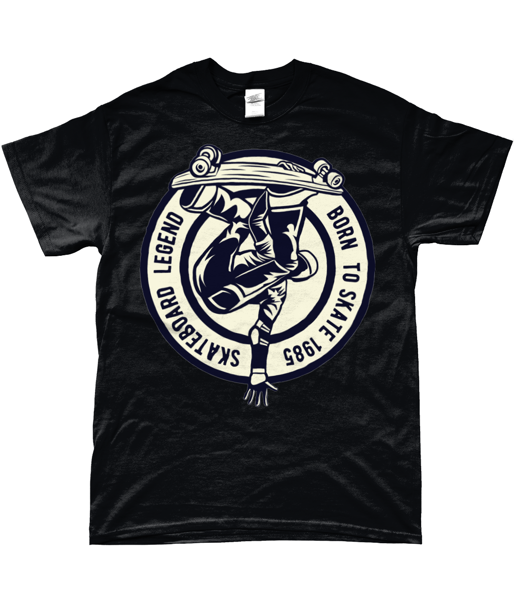 Skateboard Legend - SoftStyle Ringspun T-Shirt - Vitesse T-Shirts UK