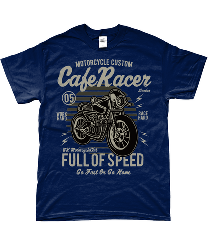 Cafe Racer v1 - Gildan SoftStyle® Ringgesponnenes T-Shirt