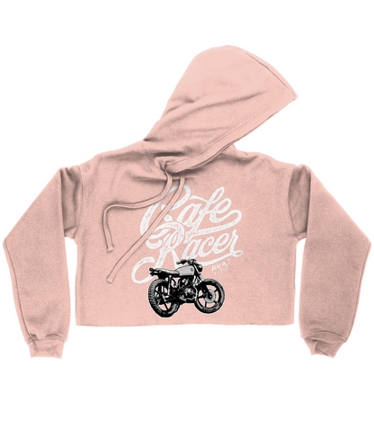 Cafe Racer Factory - Sweat à capuche court Bella pour femme 