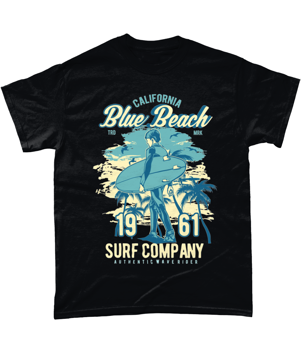 Blue Beach - Gildan Heavy Cotton T-Shirt