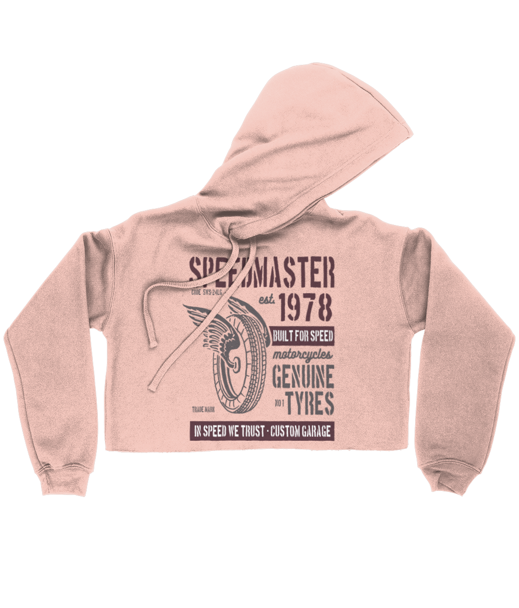 Speed Master - Bella Ladies Cropped Hoodie