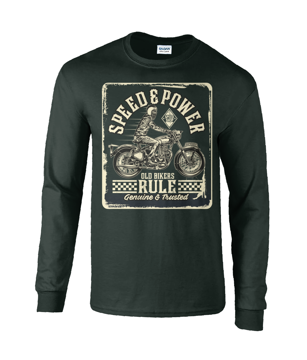 Old Bikers Rule - Ultra Cotton® Long Sleeve T-Shirt