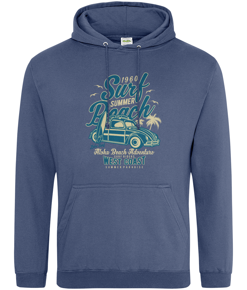 Surf Beach - AWDis College Hoodie