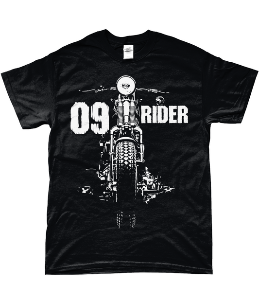 09 Rider - T-shirt Gildan SoftStyle® en fil filé à l'anneau