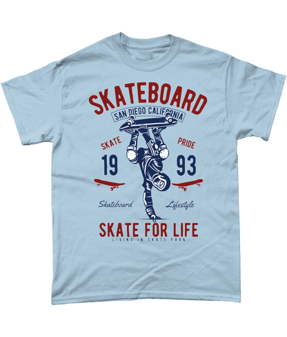 Skate For Life - T-shirt en coton épais