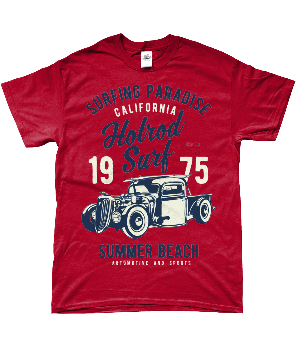 Hotrod Surf - Gildan SoftStyle® Ringspun T-Shirt