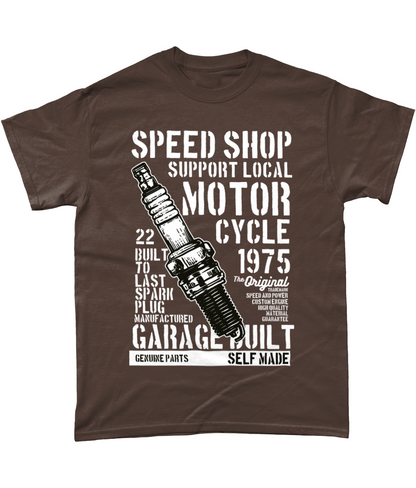 Speed ​​Shop - T-shirt en coton épais