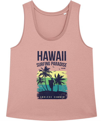 Été sans fin à Hawaii - Gilet Stella Minter pour femme