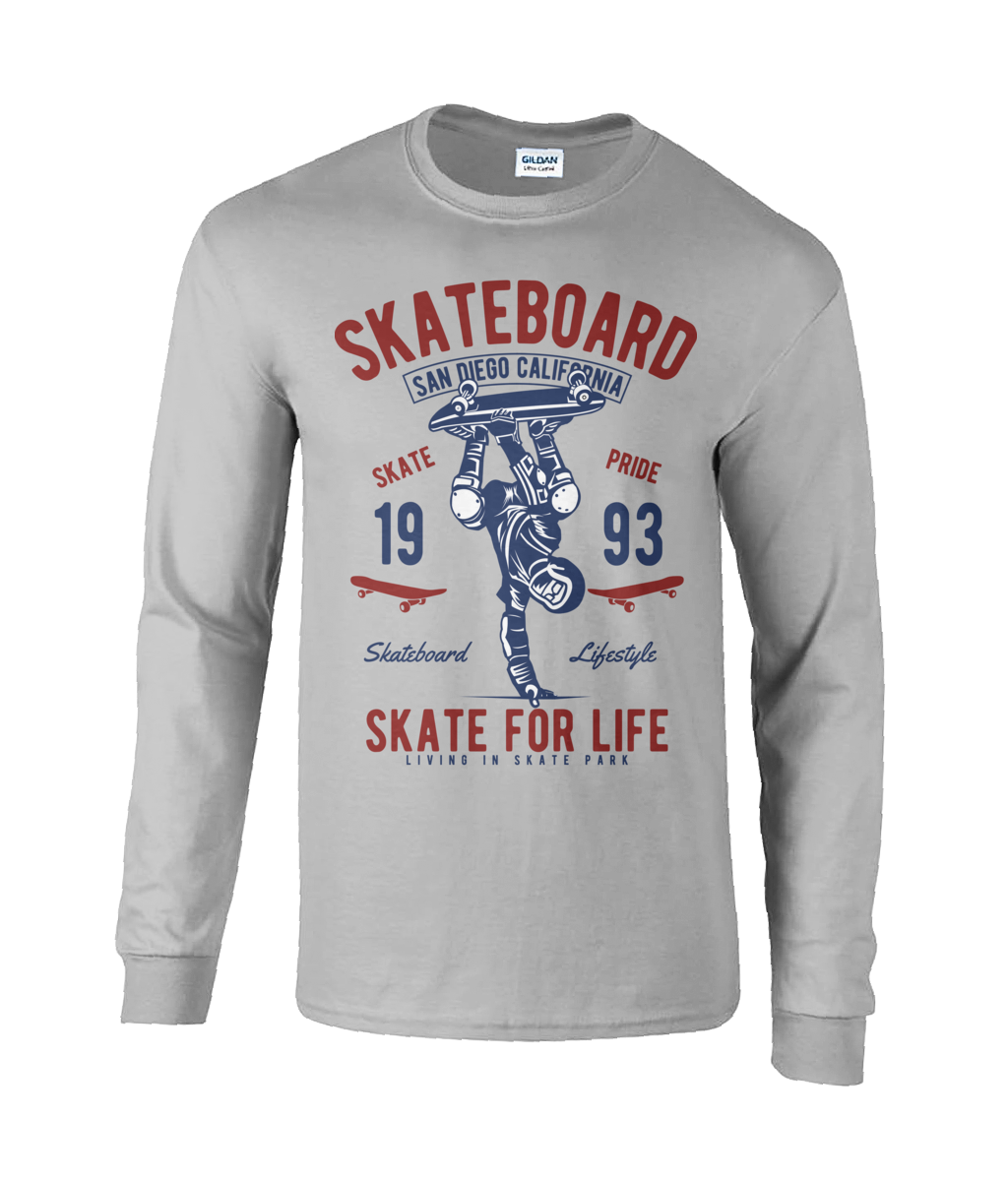 Skate For Life - Ultra Cotton Long Sleeve T-Shirt