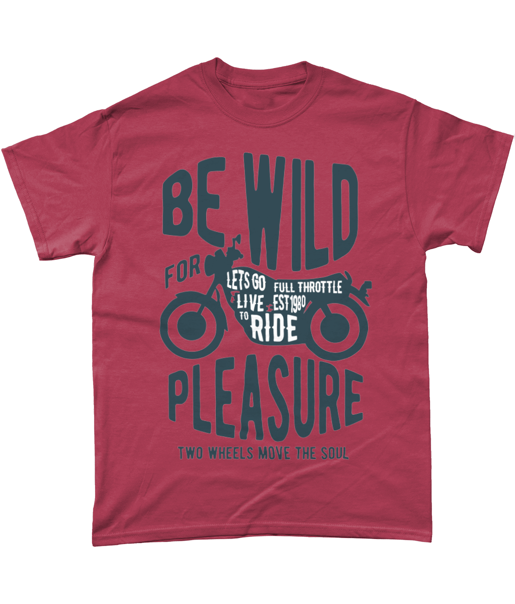 Be Wild - Gildan Heavy Cotton T-Shirt - Vitesse T-Shirts UK