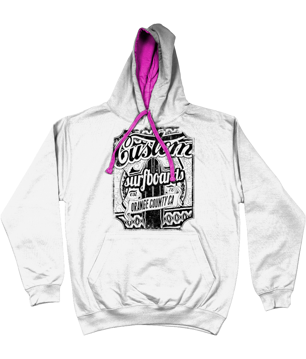 Benutzerdefinierte Surfbretter - AWDis Varsity Hoodie