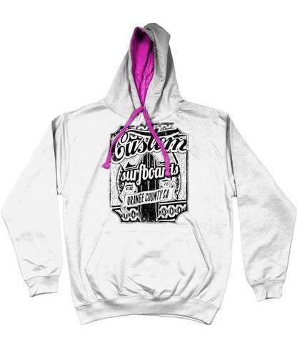 Custom Surfboards - AWDis Varsity Hoodie