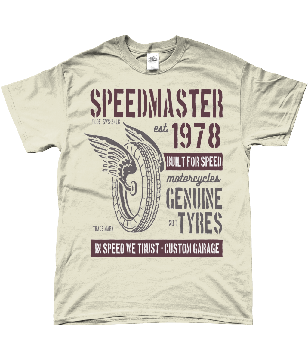 Speed ​​Master - T-shirt Gildan SoftStyle® en fil filé à l'anneau