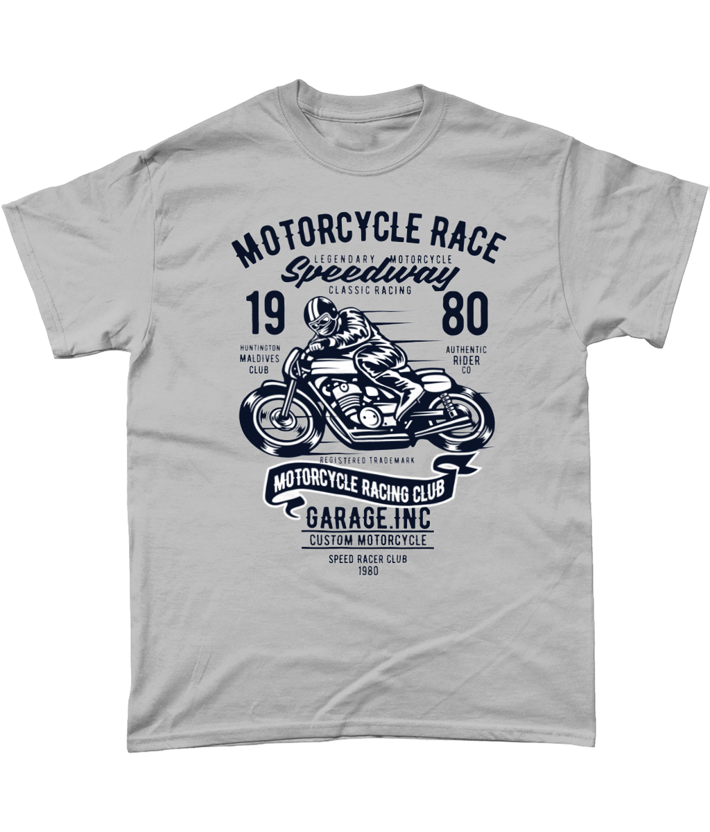 Motorradrennen - Gildan Heavy Cotton T-Shirt