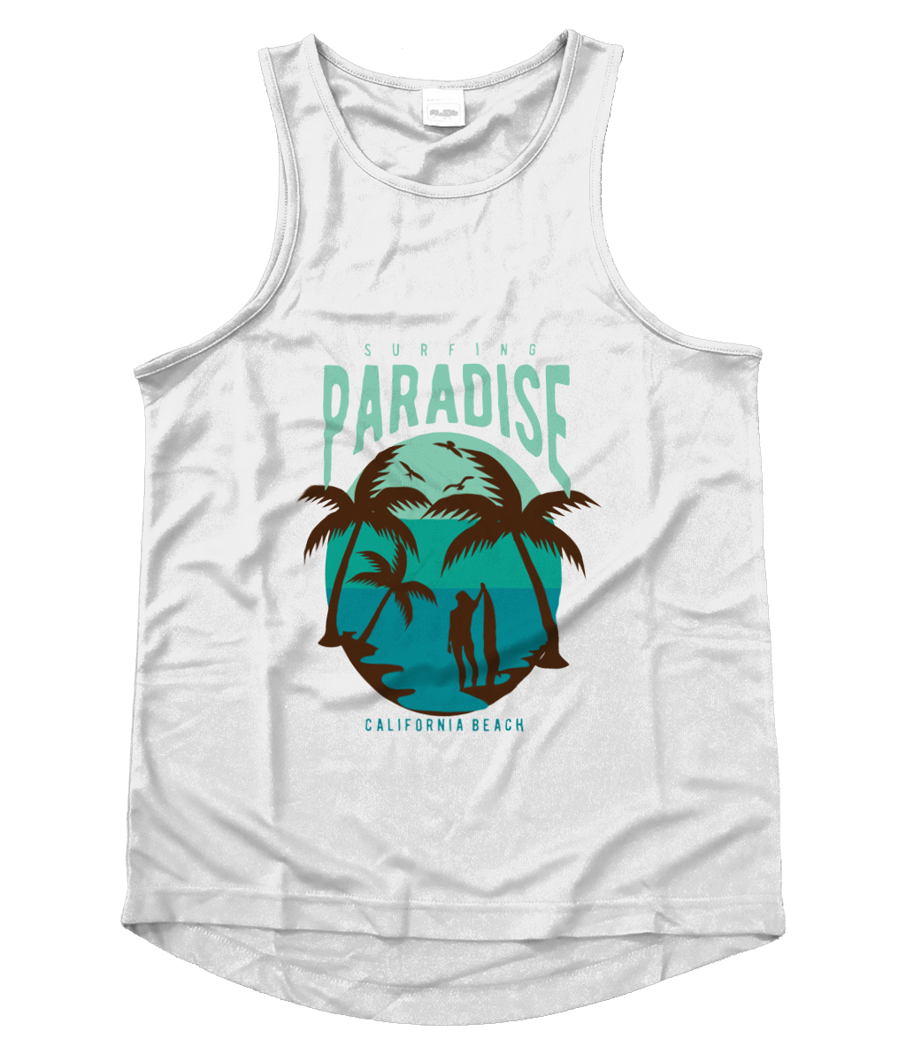 Surfing Paradise California Beach - Men's Cool Vest