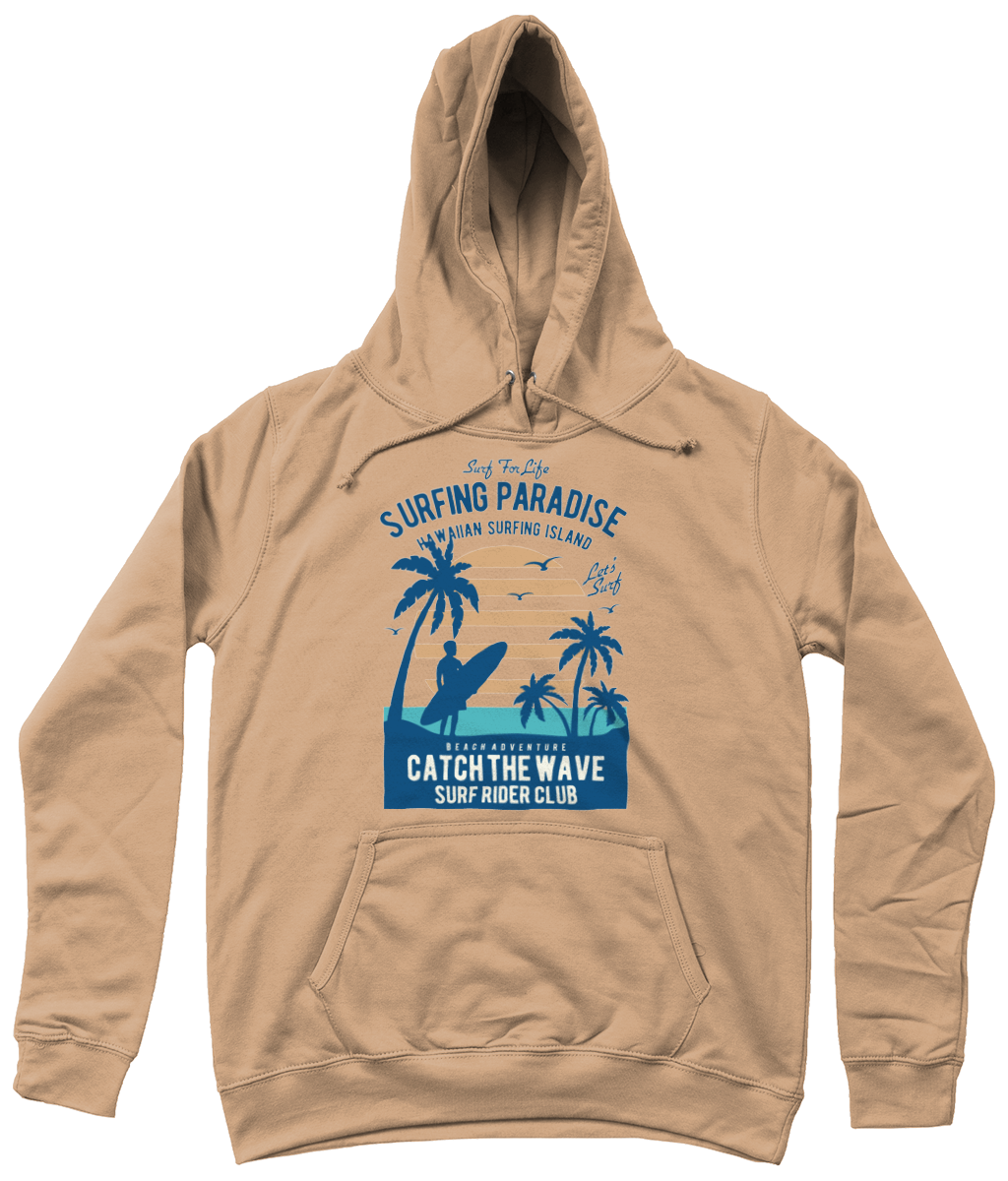 Surfing Paradise - AWDis Girlie College Hoodie