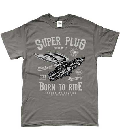 Super Plug - SoftStyle Ringspun T-Shirt - Vitesse T-Shirts UK