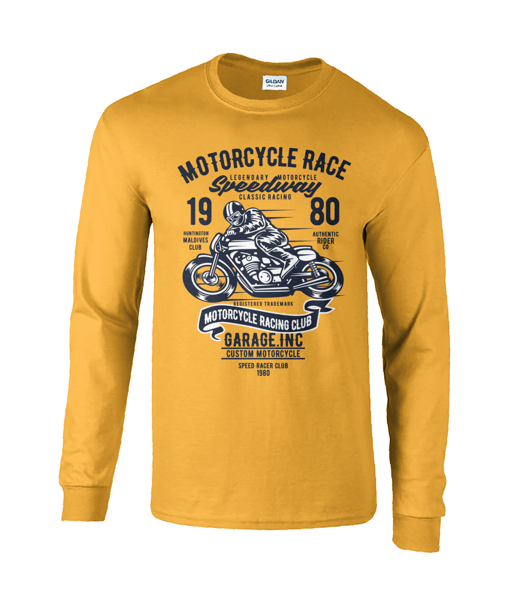 Motorcycle Race - Ultra Cotton Long Sleeve T-Shirt