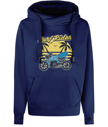 Surf Rider - AWDis Cross Neck Hoodie