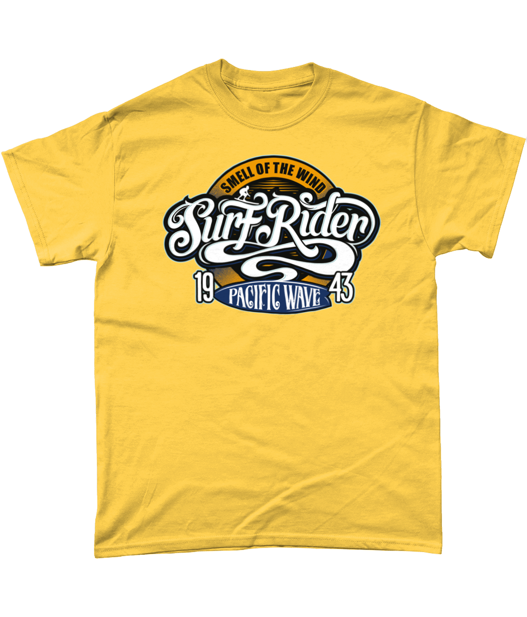 Surf Rider v2 - Heavy Cotton T-Shirt