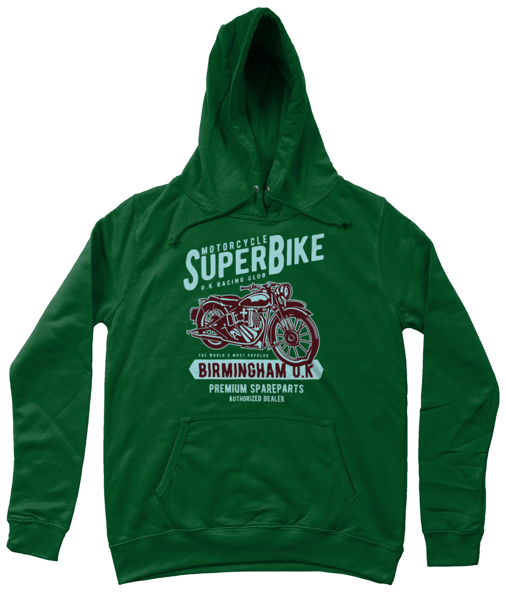 SuperBike – AWDis Girlie College Hoodie - Vitesse T-Shirts UK