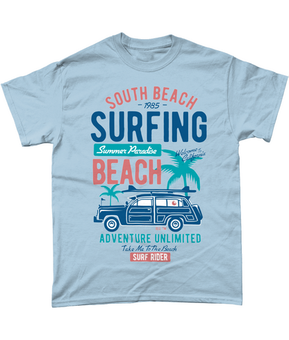 South Beach v2 – T-Shirt aus schwerer Baumwolle