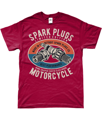 Spark Plugs - SoftStyle Ringspun T-Shirt