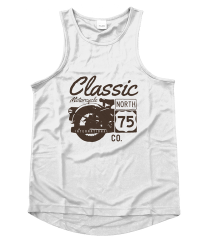 Classic Motorcycle 75 Black - Men's Cool Vest