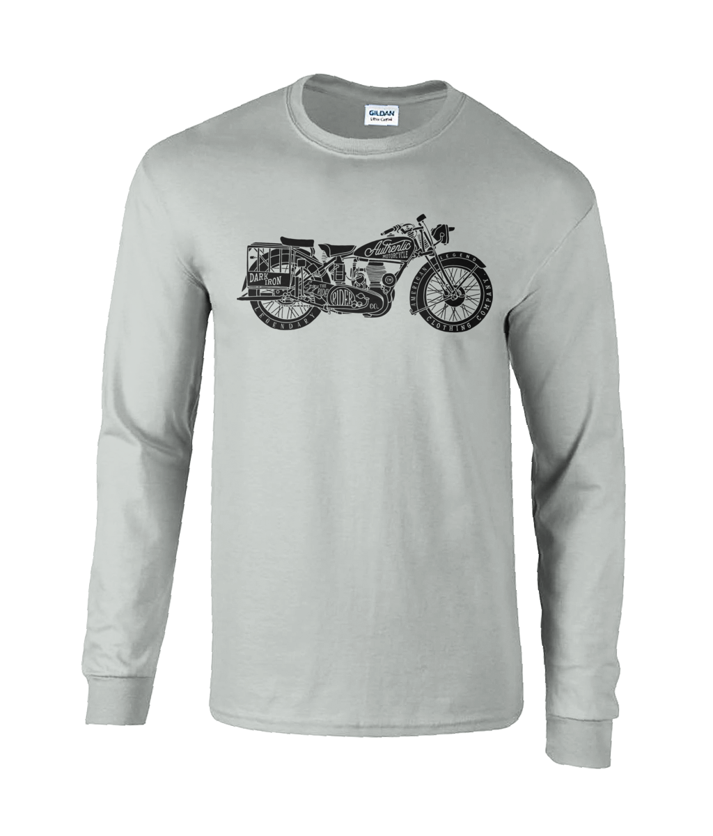 Enjoy The Ride – Schwarz – Langarm-T-Shirt aus Ultra Cotton®