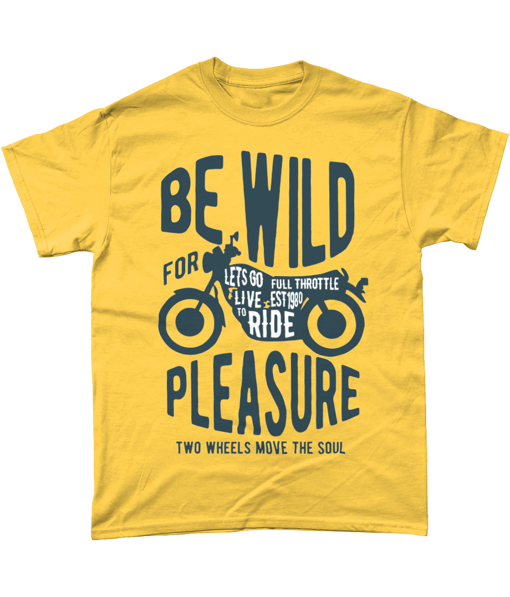 Be Wild - Gildan Heavy Cotton T-Shirt - Vitesse T-Shirts UK