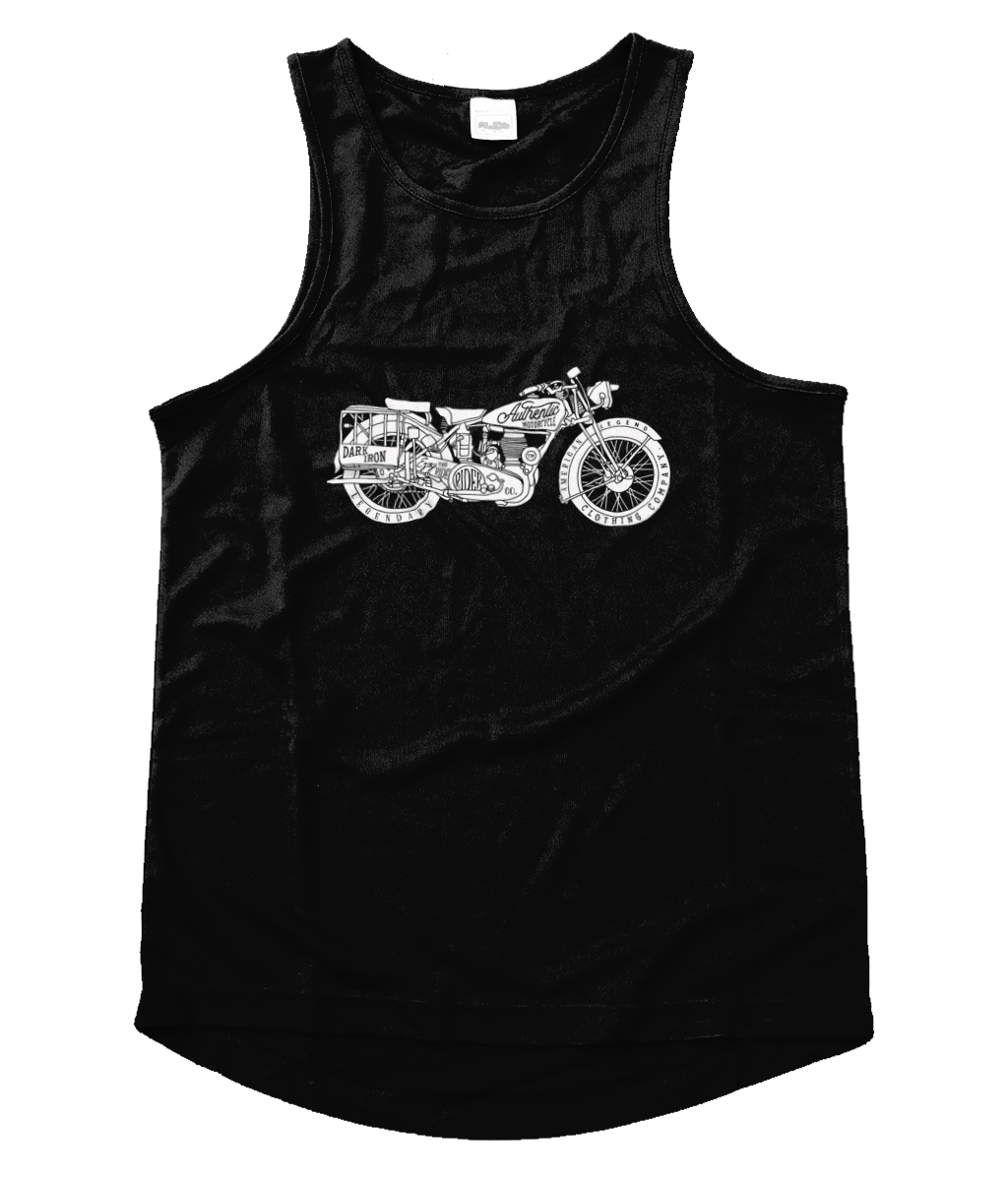 Enjoy The Ride - White - Men's Cool Vest