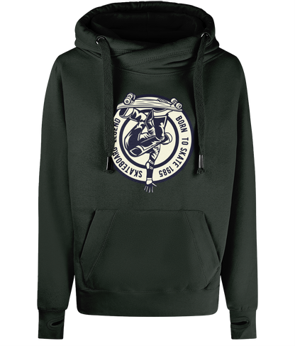 Skateboard Legend - AWDis Cross Neck Hoodie