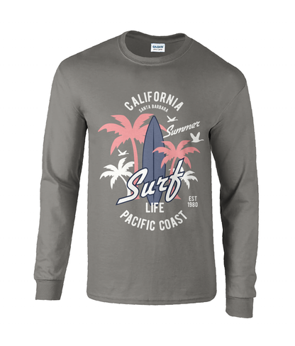 California Surf - Langarm-T-Shirt aus Ultra Cotton®