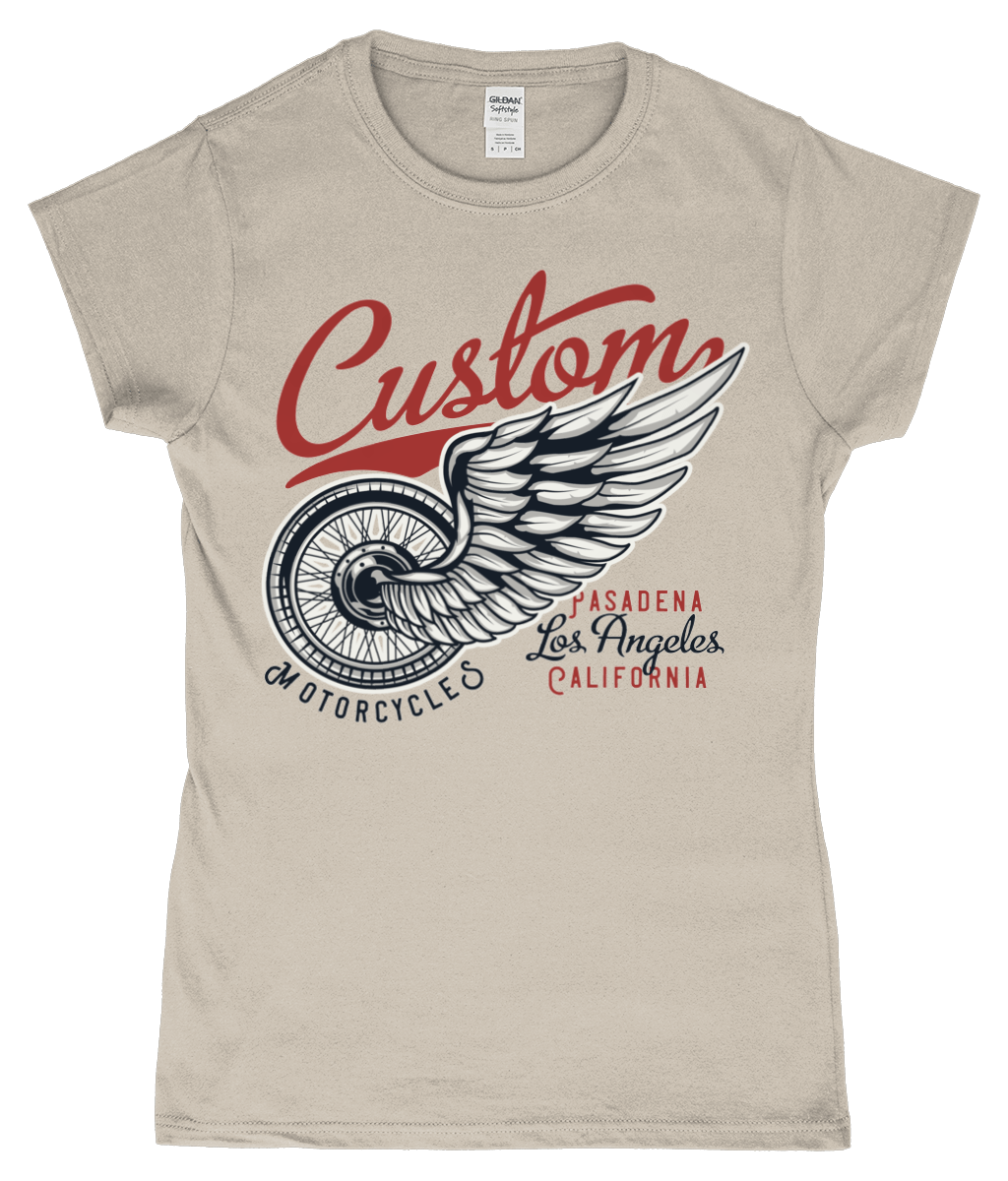 Custom – Gildan SoftStyle® Ladies Fitted Ringspun T-Shirt - Vitesse T-Shirts UK