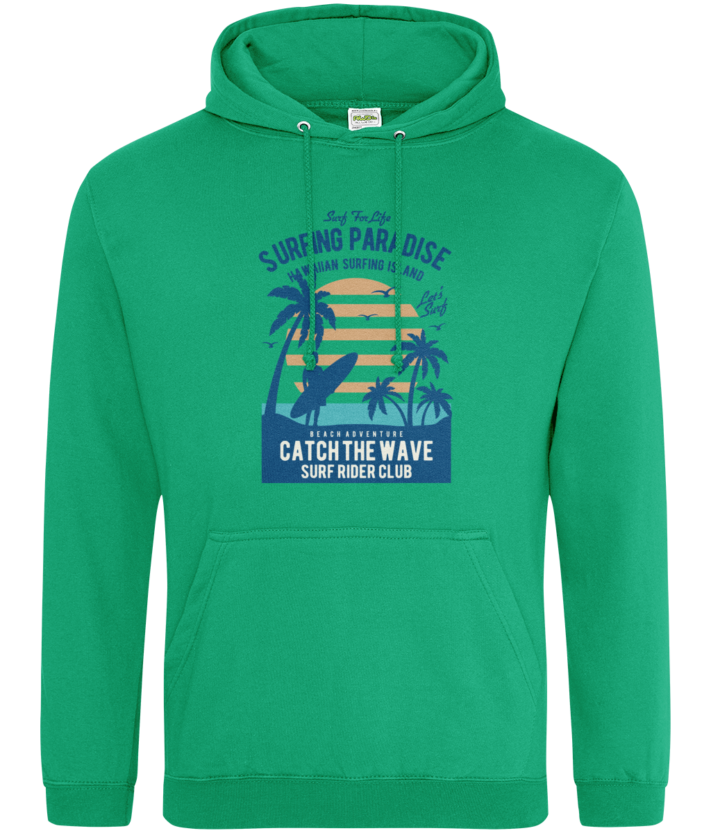 Surfing Paradise - AWDis College Hoodie