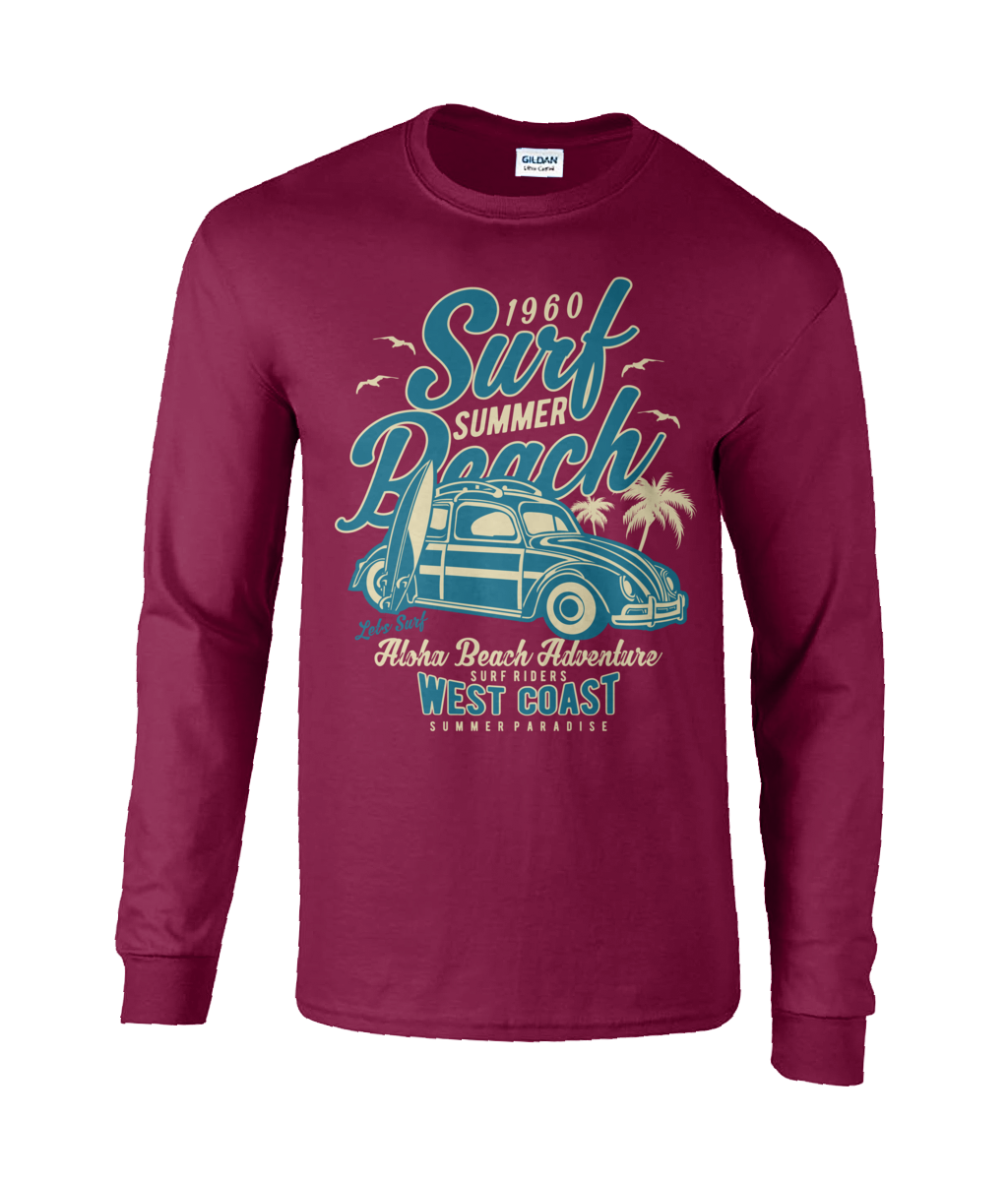 Surf Beach - Ultra Cotton Long Sleeve T-Shirt