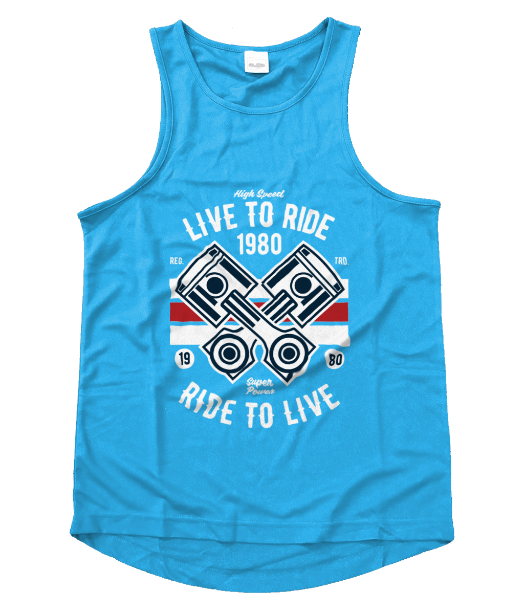 Live To Ride 1980 - Gilet cool pour homme