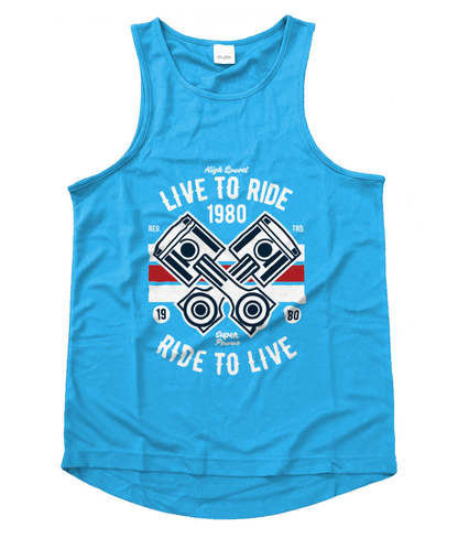 Live To Ride 1980 - Men's Cool Vest