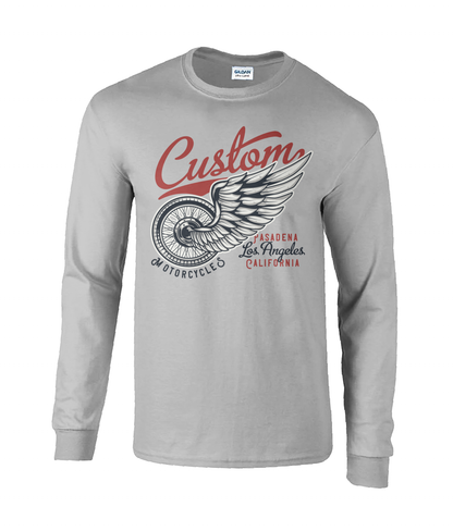 Custom - Langarm-T-Shirt aus Ultra-Baumwolle Custom