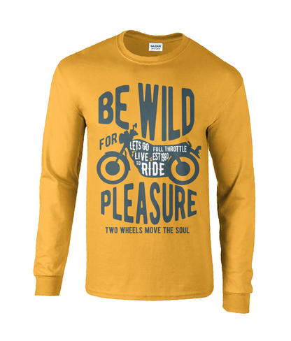 Be Wild - Langarm-T-Shirt aus Ultra Cotton®