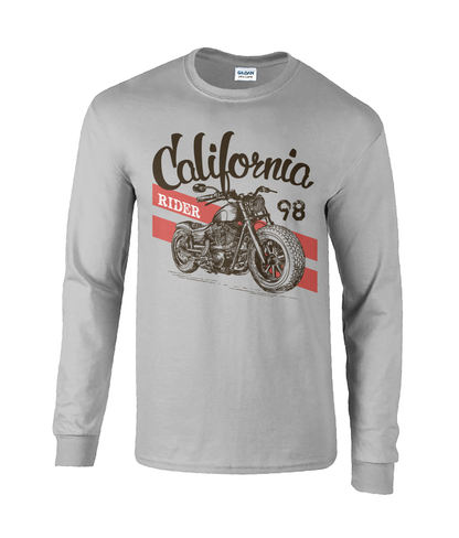 California Rider - Langarm-T-Shirt aus Ultra Cotton®