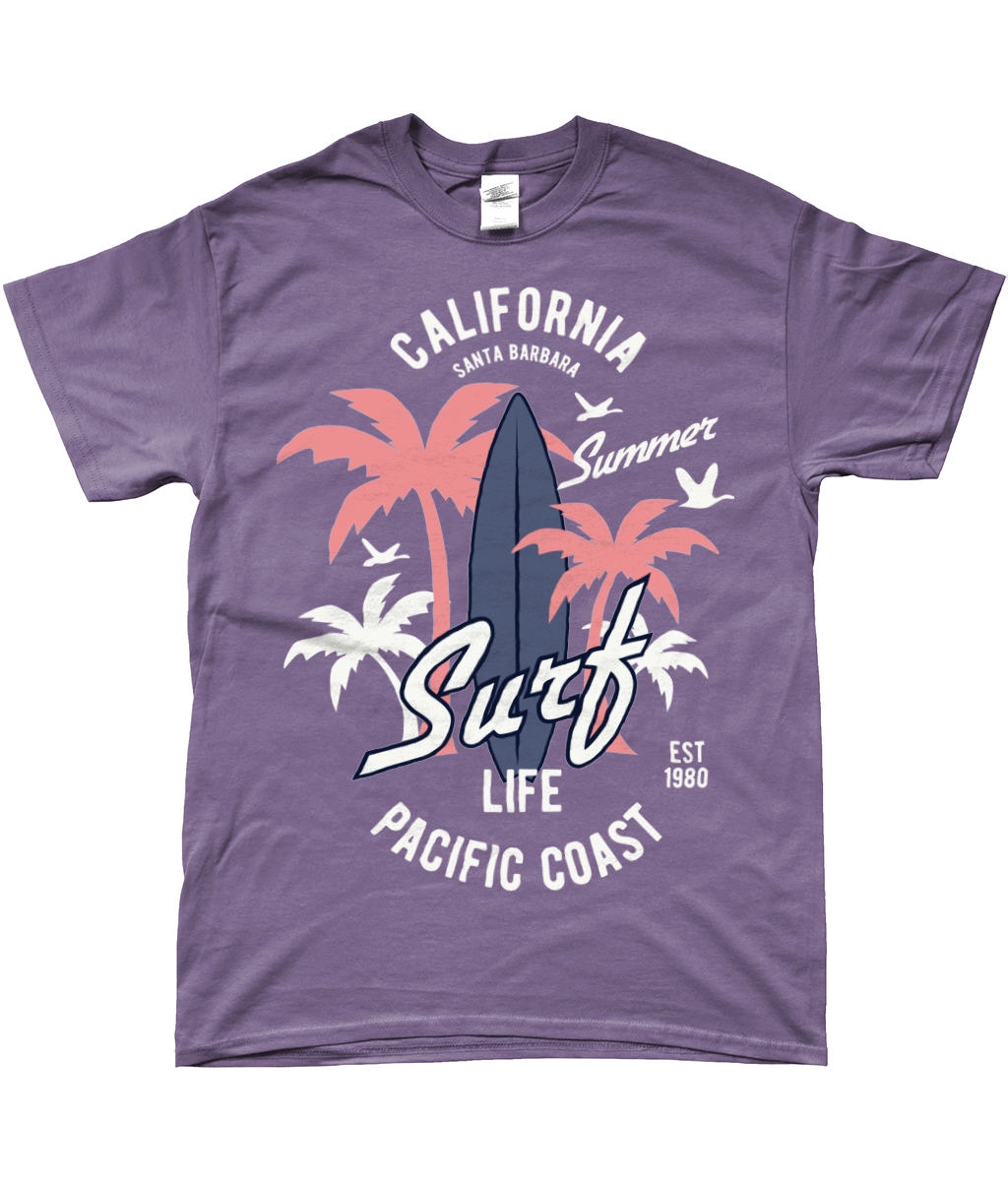 California Surf - Gildan SoftStyle® Ringspun T-Shirt