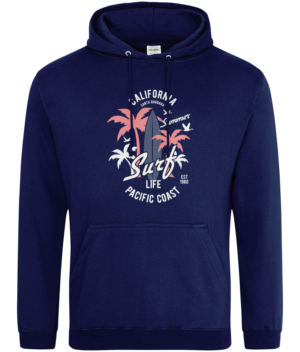 California Surf - AWDis College Hoodie