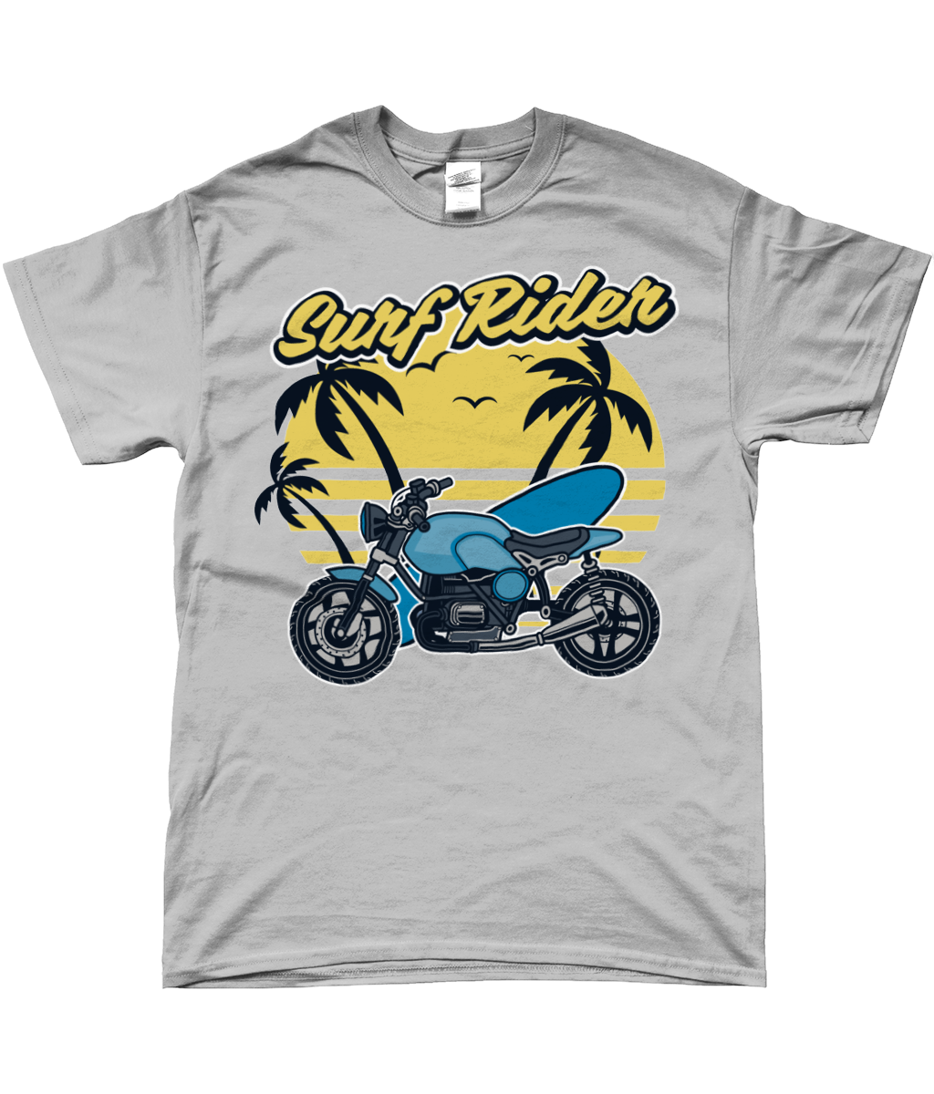 Surf Rider - T-shirt Gildan SoftStyle® filé à l'anneau