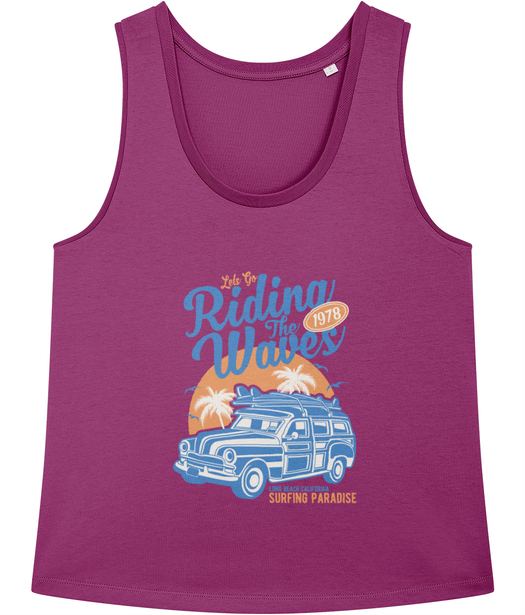 Riding The Waves - Stella Minter LAdies Vest