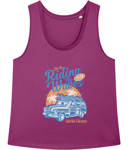 Riding The Waves - Stella Minter LAdies Vest