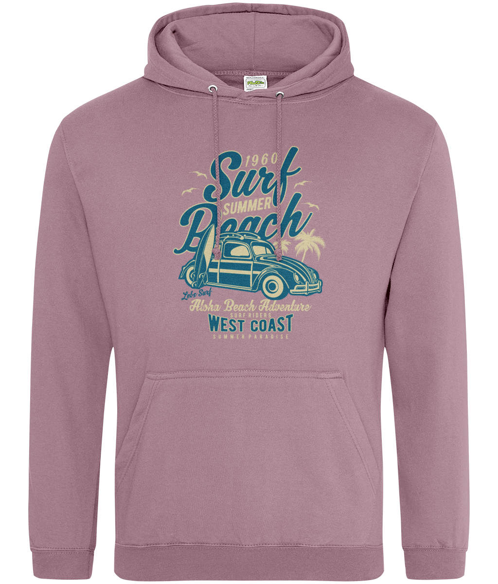 Surf Beach - AWDis College Hoodie