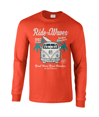 Ride The Waves - Ultra Cotton Long Sleeve T-Shirt